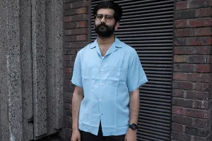Portugues Flannel Dogtown Shirt - Sky