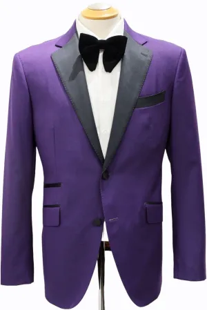 PURPLE TUXEDO JACKET_