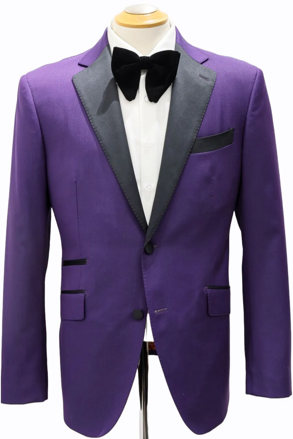 PURPLE TUXEDO JACKET_