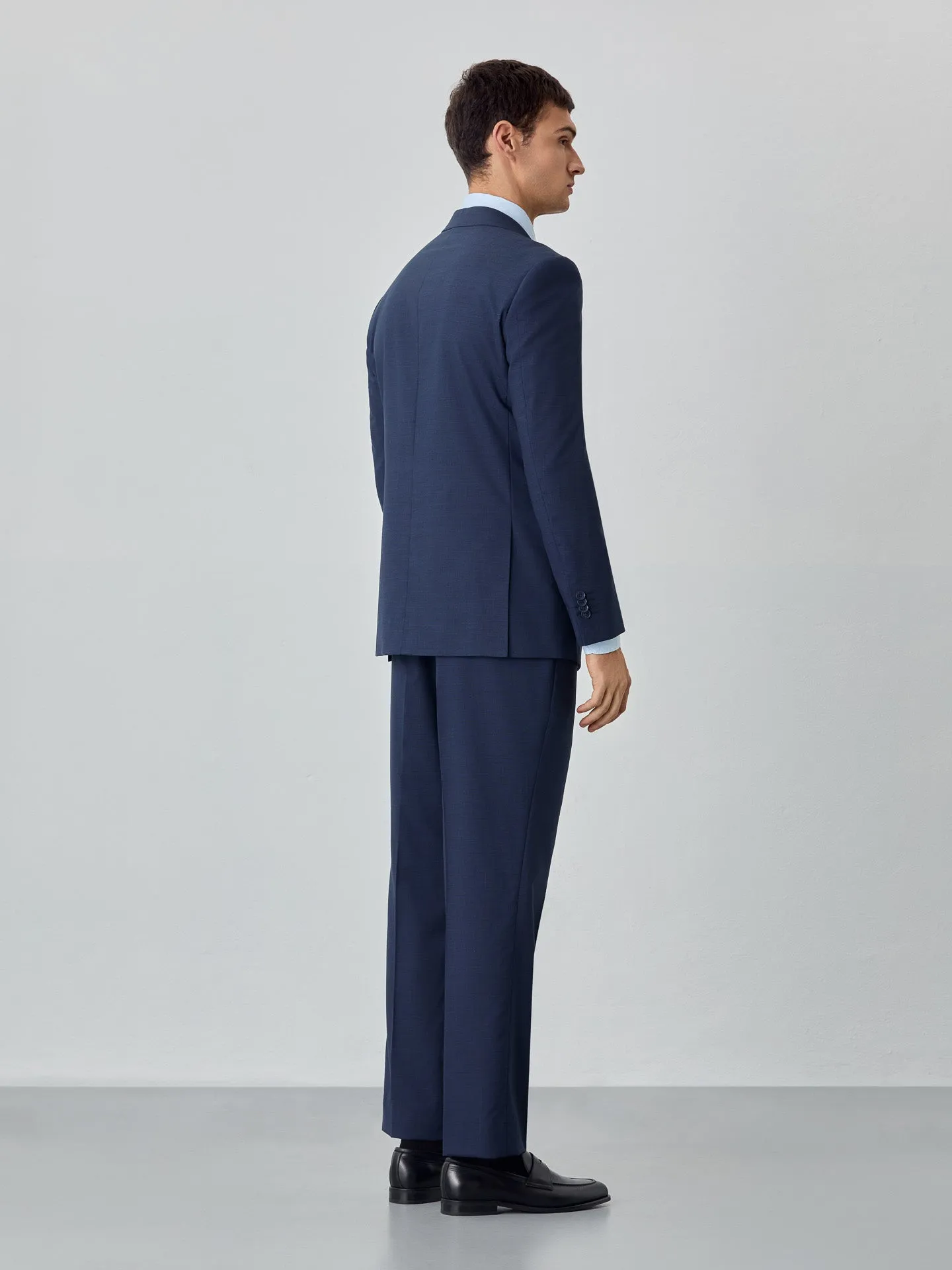 Regular fit Nailhead Business suit