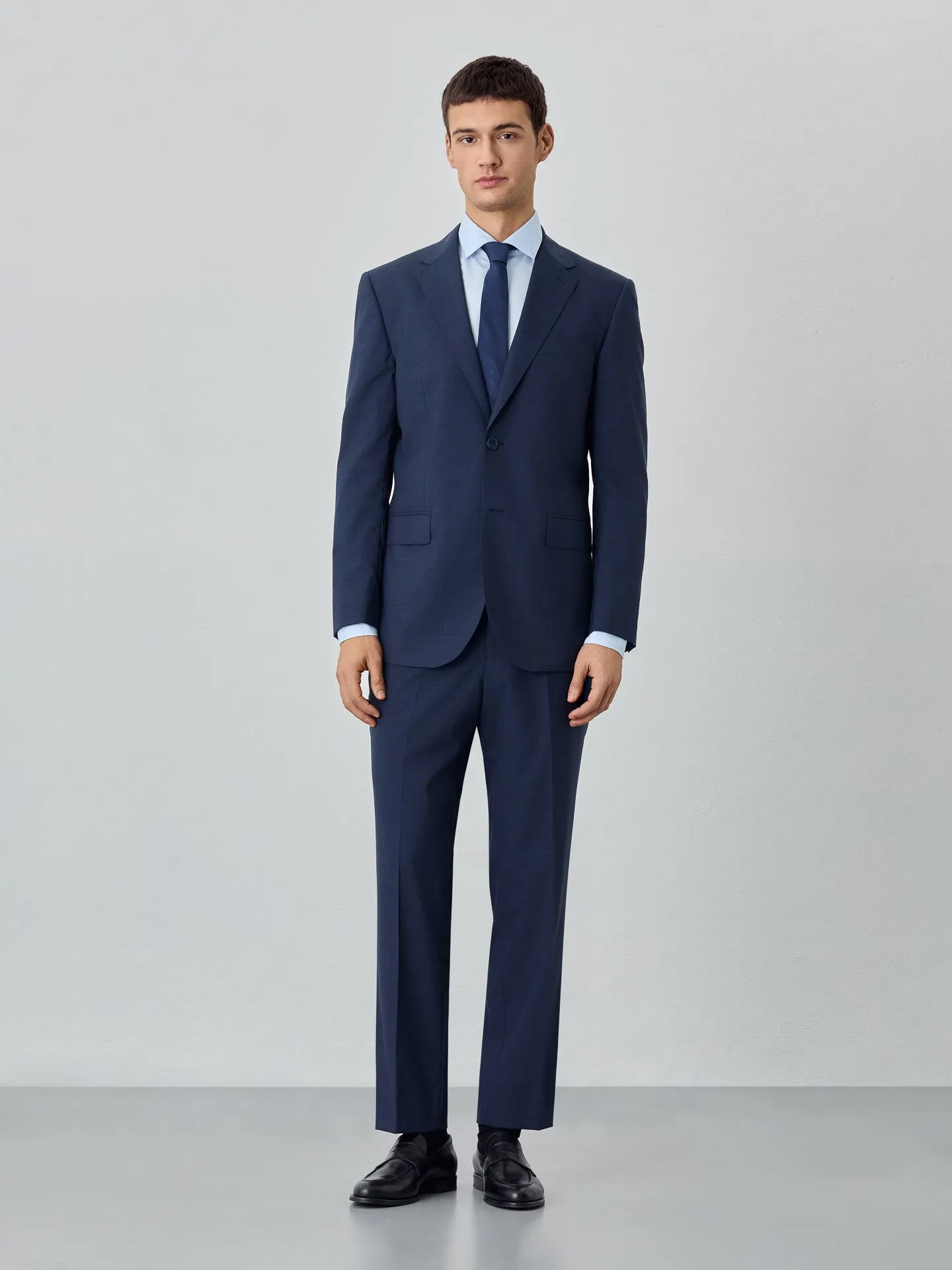 Regular fit Nailhead Business suit