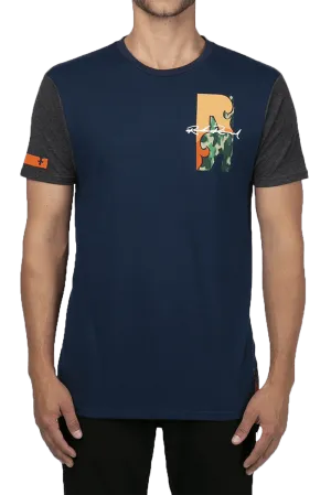 Rock Revival Men's  Fergus in Navy T-Shirts