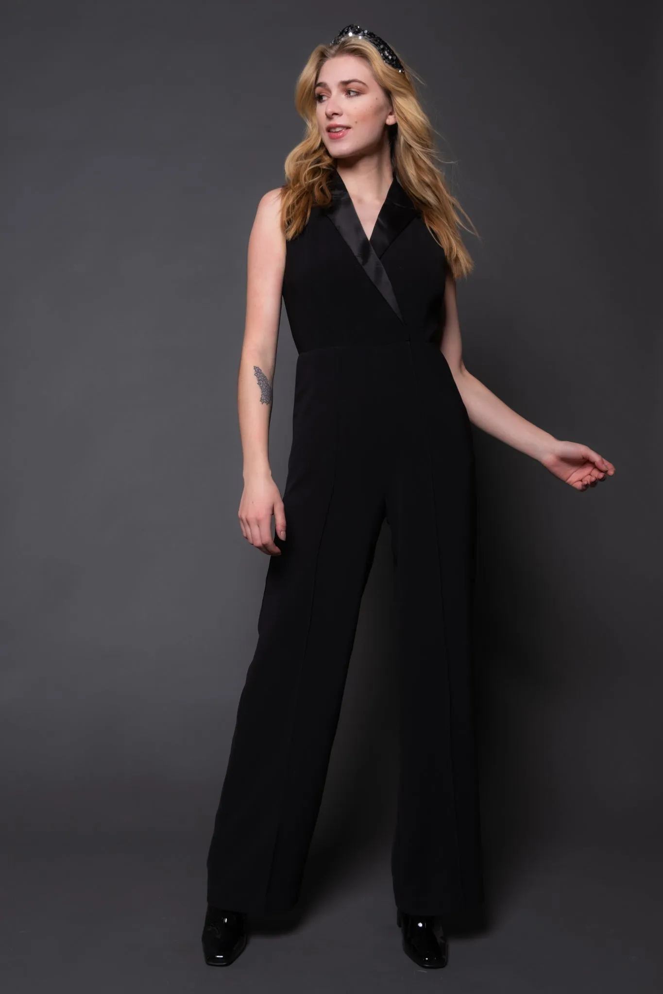 Steve Madden Iva Tux Jumpsuit