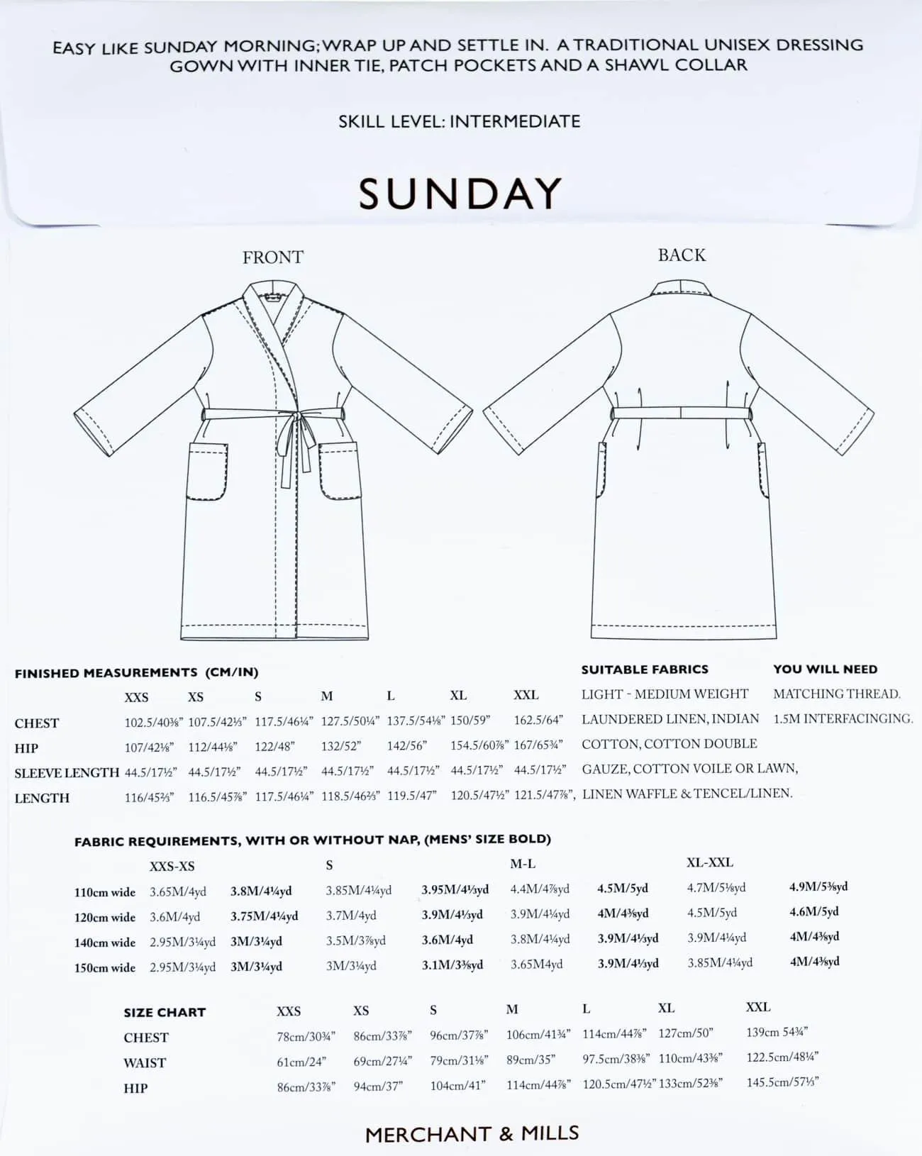 The Sunday Pattern