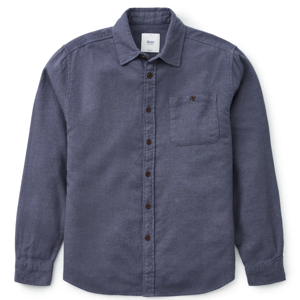 Twiller Flannel Washed Blue