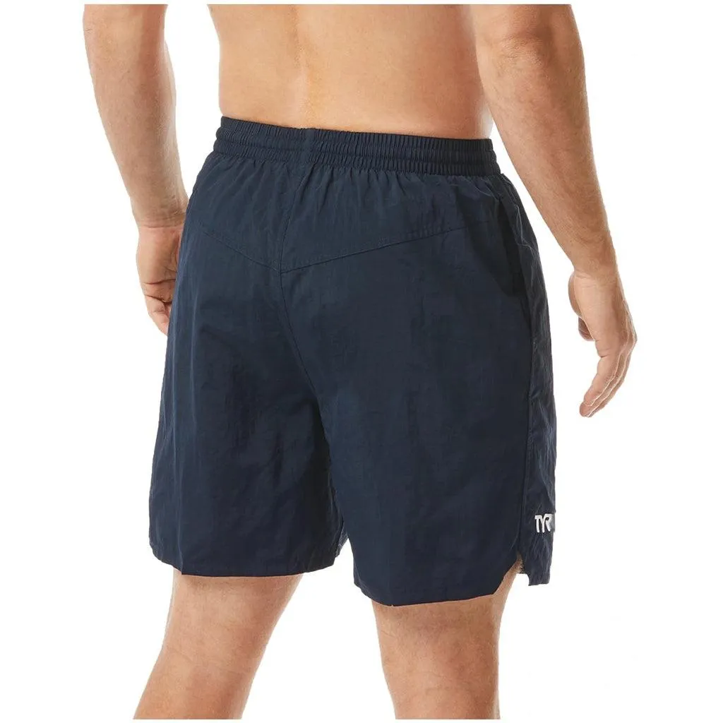 TYR Mens Navy Classic Deck Short