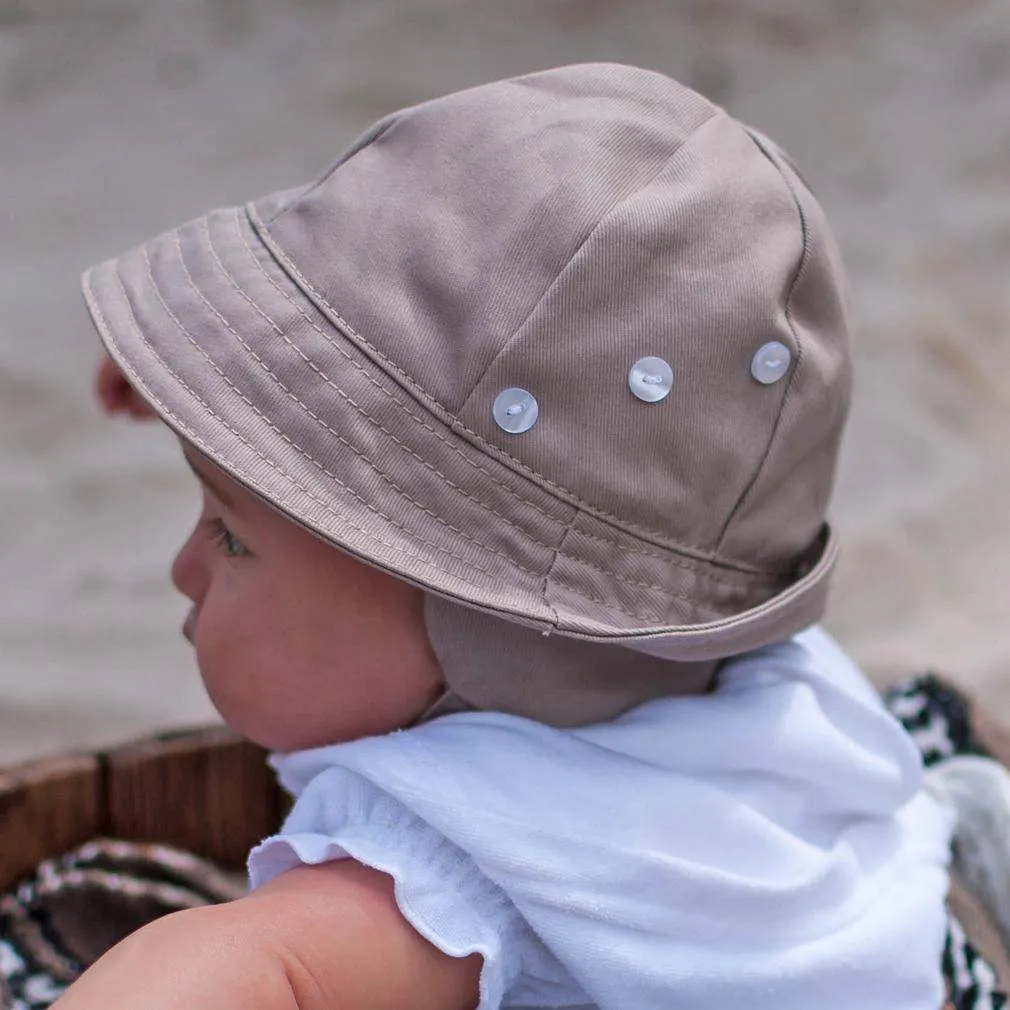 Tyrolean Sand UPF 25  Hat with Chinstrap