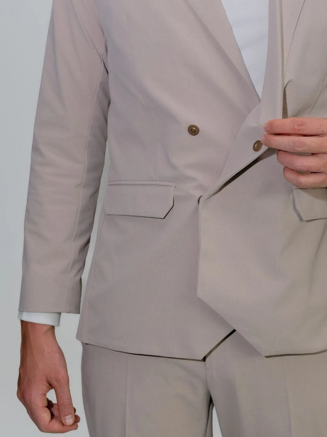 Ultra Suit 3.0 雙排扣套裝組合 白晝沙   M-system