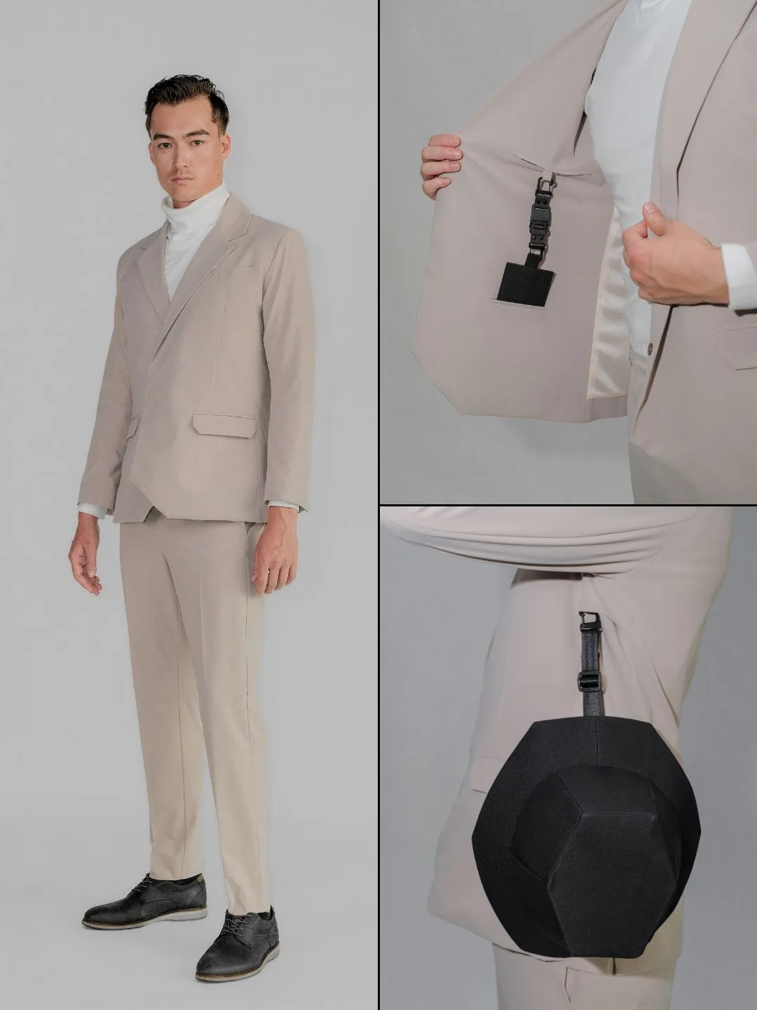 Ultra Suit 3.0 雙排扣套裝組合 白晝沙   M-system