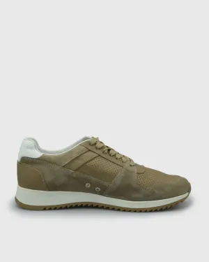 VINCENT & FRANKS S21-VF SAND LEATHER SNEAKER