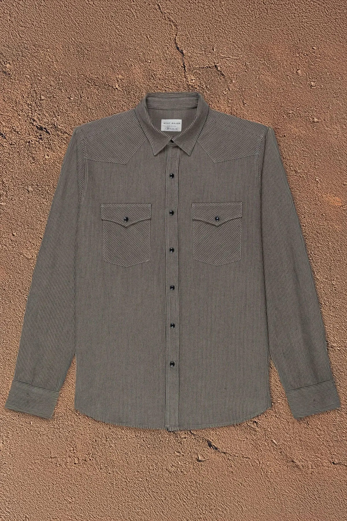 West Major - Railroad Western Stripe Flannel Shirt