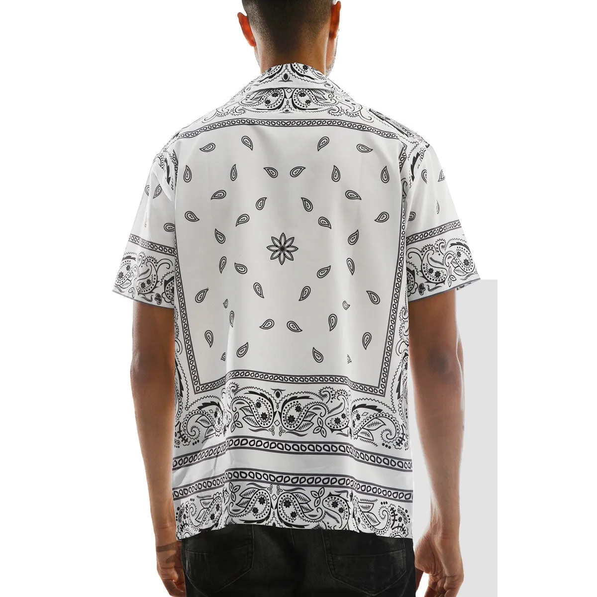 White Paisley Trill Shirt
