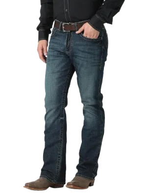 Wrangler Men's Rock 47 Slim Fit Bootcut Urbandale Jeans