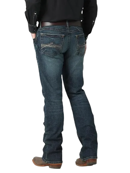 Wrangler Men's Rock 47 Slim Fit Bootcut Urbandale Jeans